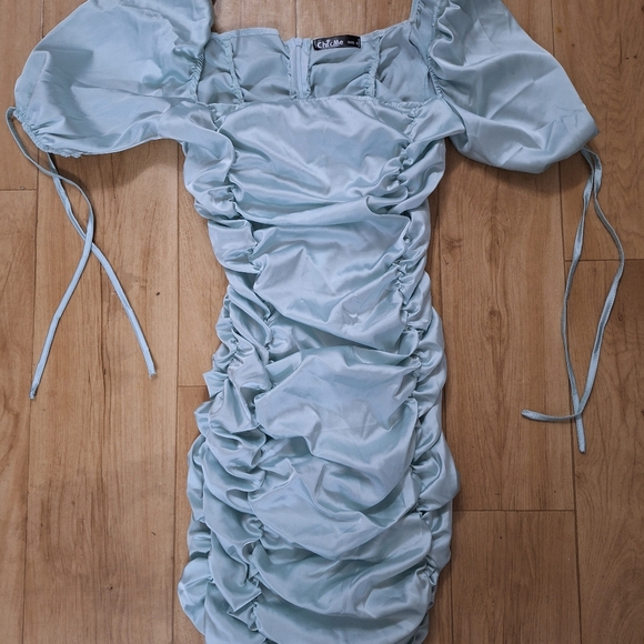 Prom/party dress light green small - Picture 2 of 2